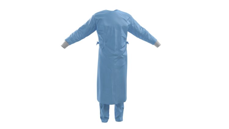 AAMI Level 4 Poly-Reinforced Surgical Gown